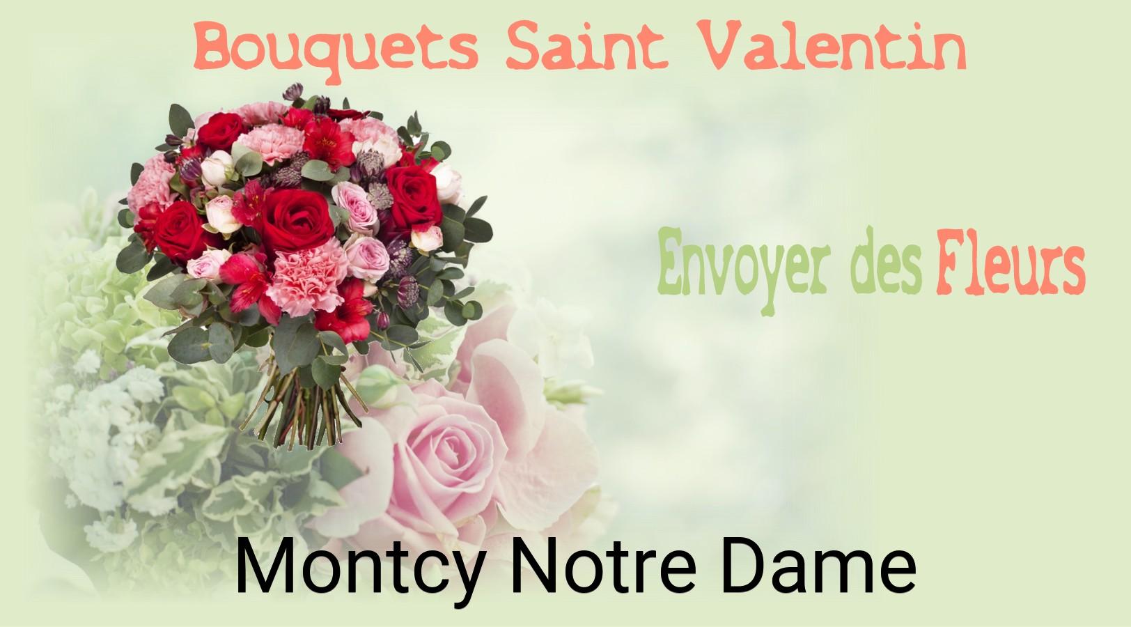 Roses de Saint-Valentin livrées à Montcy-Notre-Dame